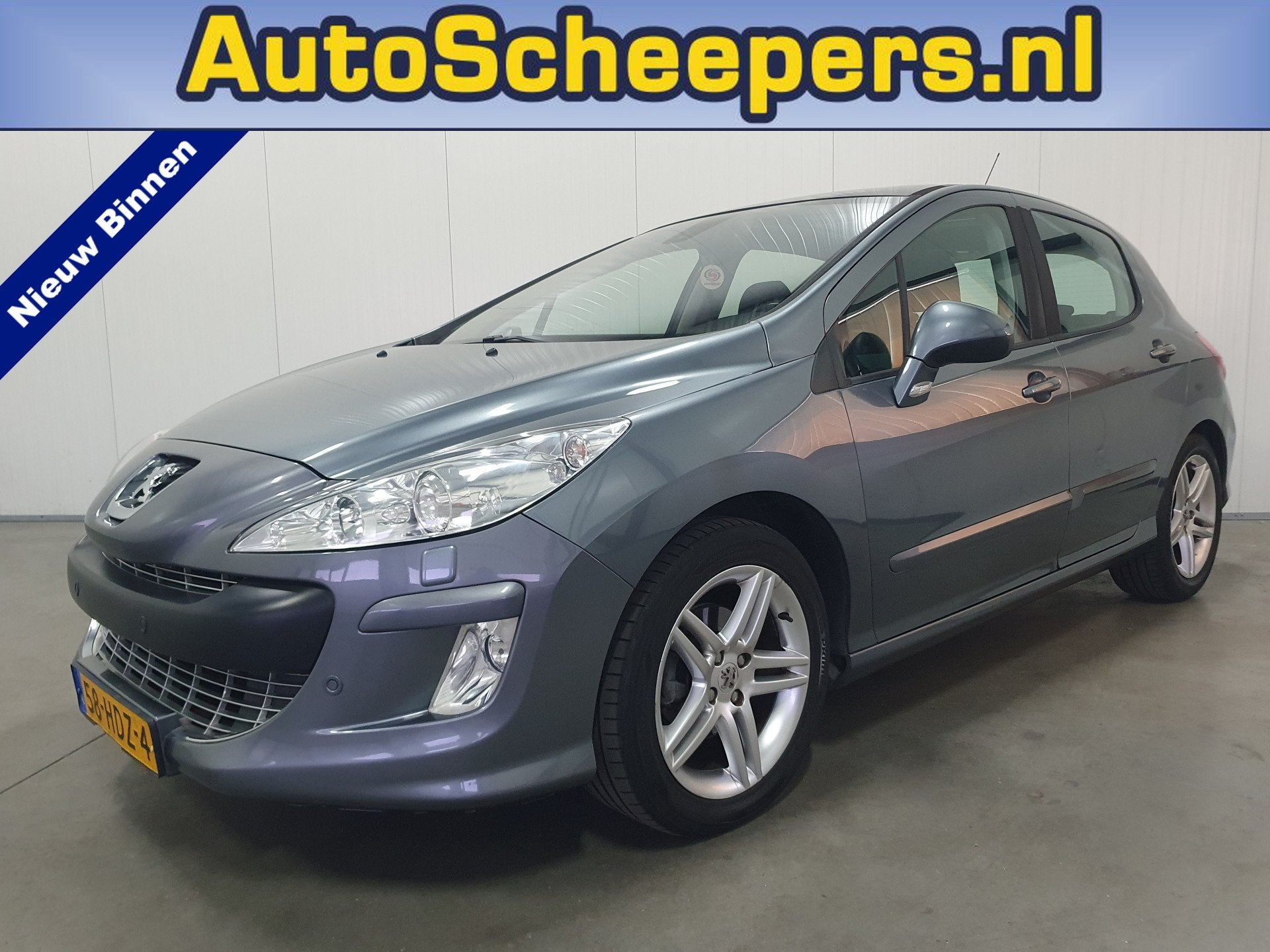 Peugeot 308 1.6 THP XT PANO/PDC/CLIMA/CRUISE/TRHAAK, 1330 kg, Stof, Gebruikt, 4 cilinders