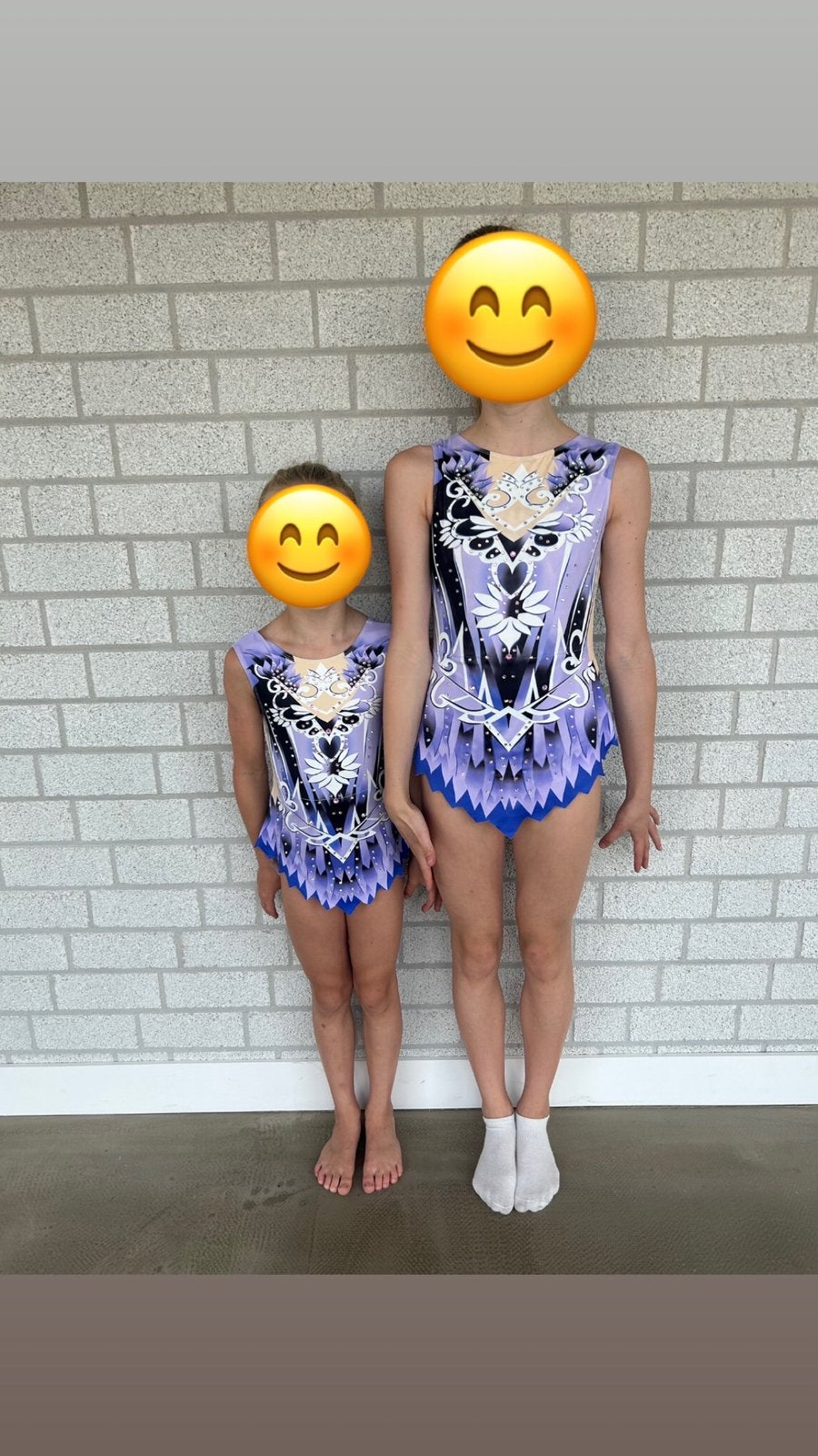 Acro pakjes duo, Sport en Fitness, Turnen, Paars, Nieuw, Turnpak(je), Kindermaat 122 t/m 140