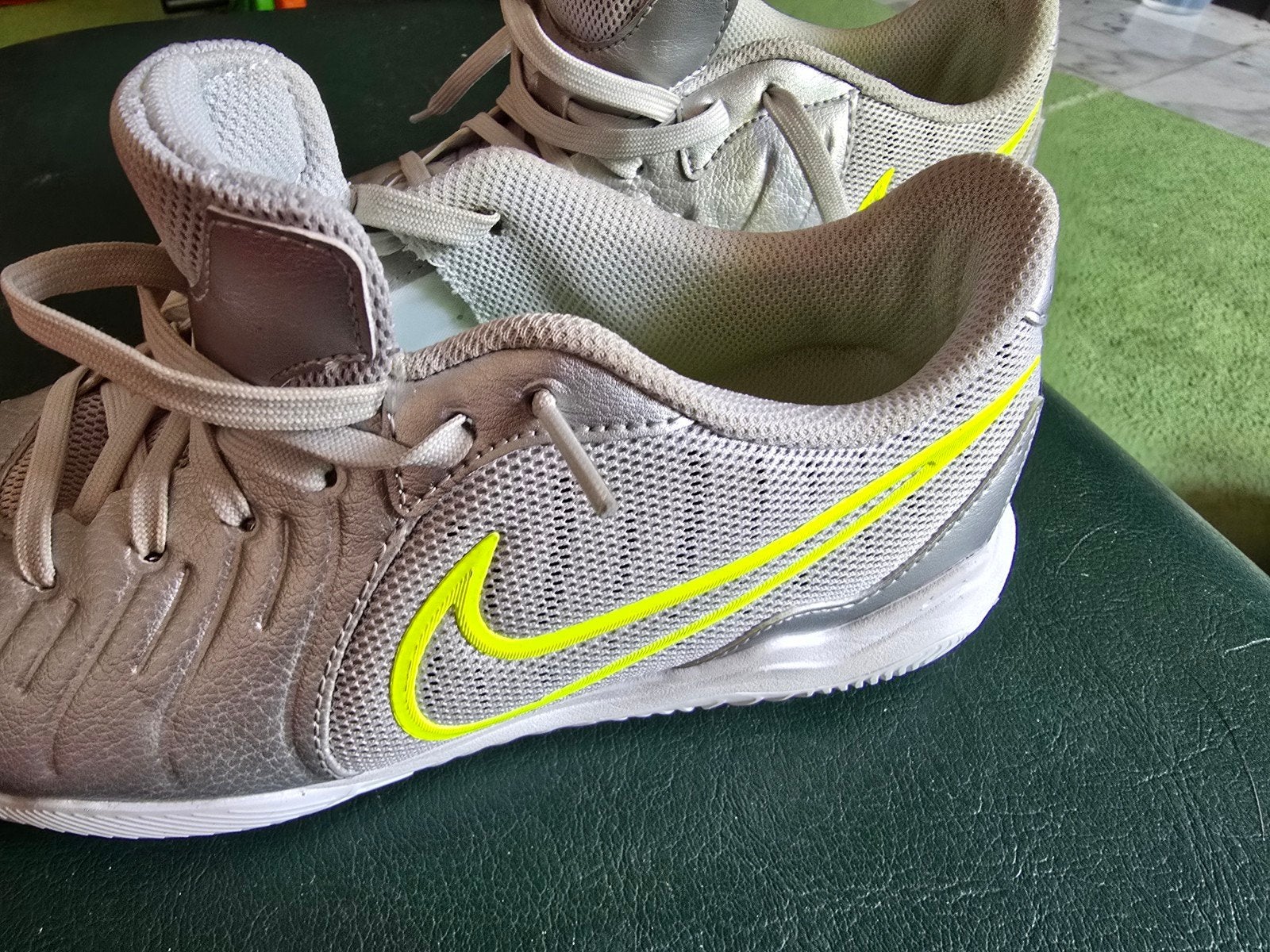 Nike Tiempo Legend 10 Academy zilver/v, Ophalen of Verzenden, Zo goed als nieuw, Schoenen