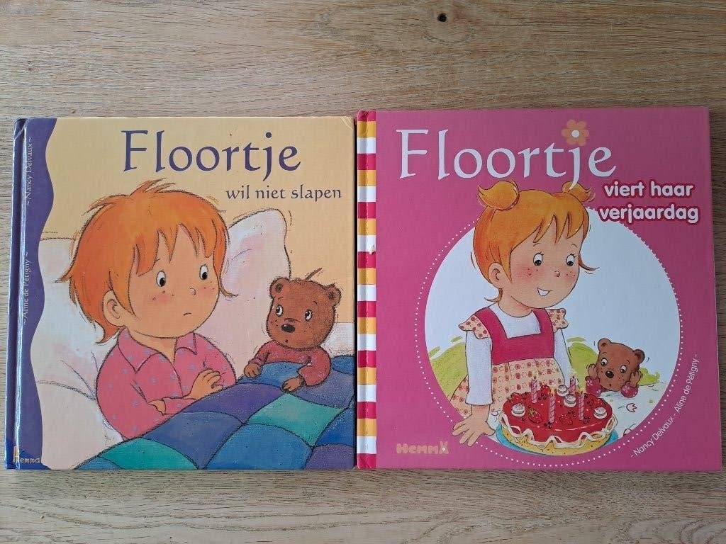 FLOORTJE 2 X. NANCY DELVAUX., Gelezen, Fictie algemeen, Jongen of Meisje, Ophalen of Verzenden