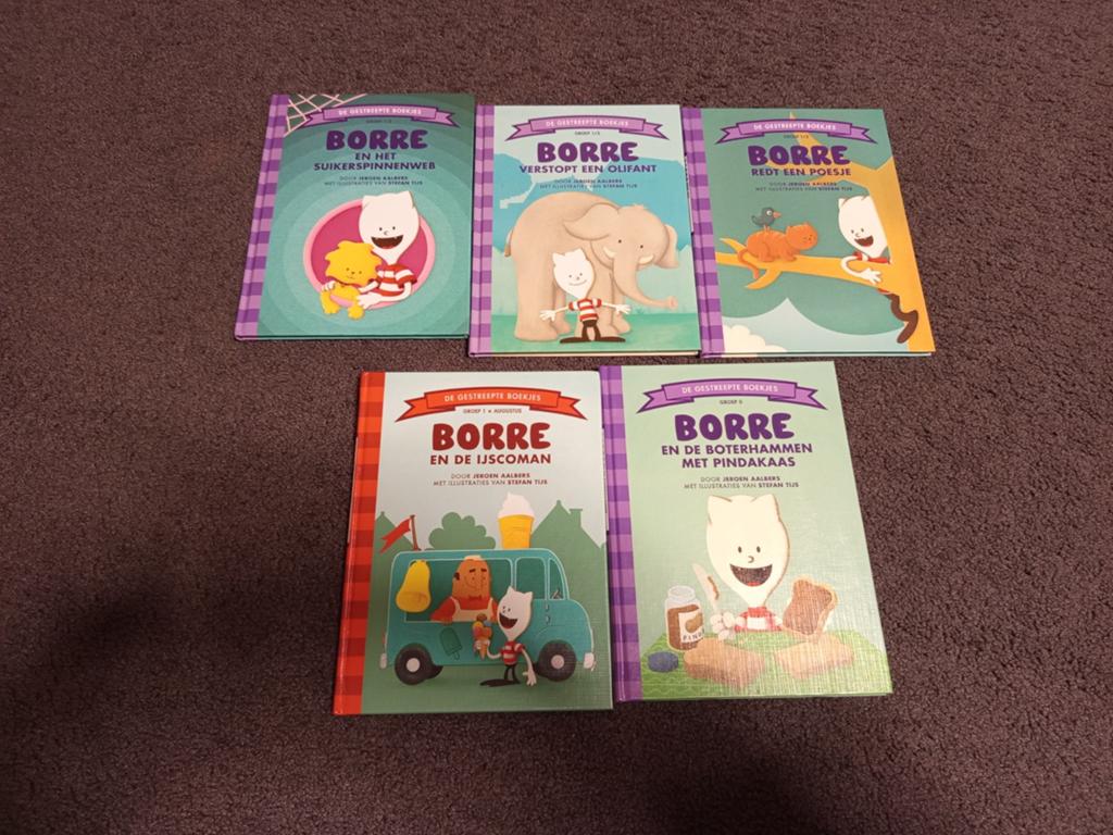 Borre boekjes nette staat, Ophalen of Verzenden, Zo goed als nieuw, 3 tot 4 jaar