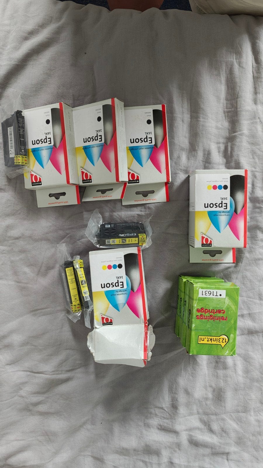 Epson 16XL cartridges (origineel en compatible), Ophalen of Verzenden, Nieuw, Epson Inkjet