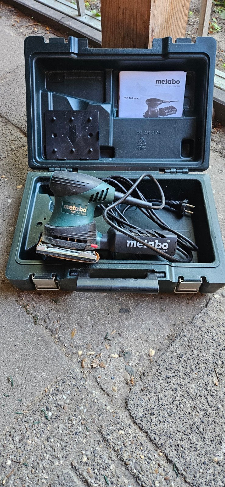 Metabo schuurmachineter, Ophalen of Verzenden, Minder dan 600 watt, Vlakschuurmachine