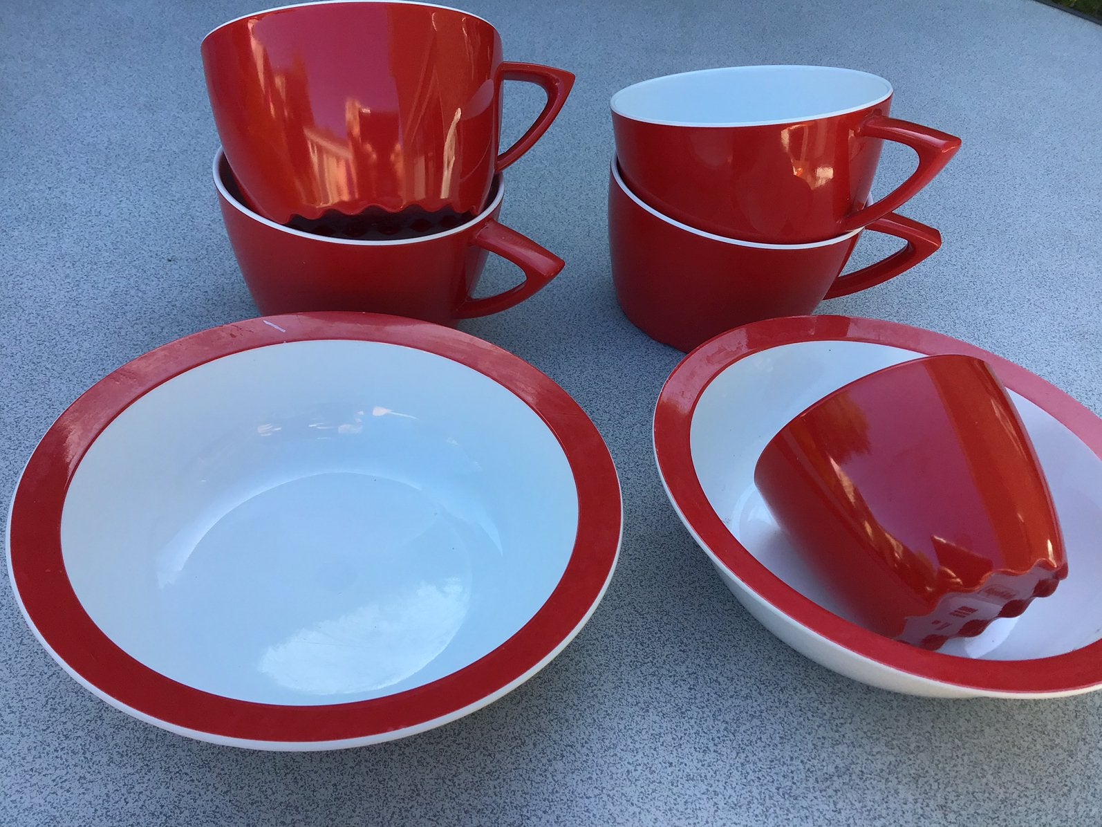 Camping Servies - Mepal Wave, Ophalen, Zo goed als nieuw