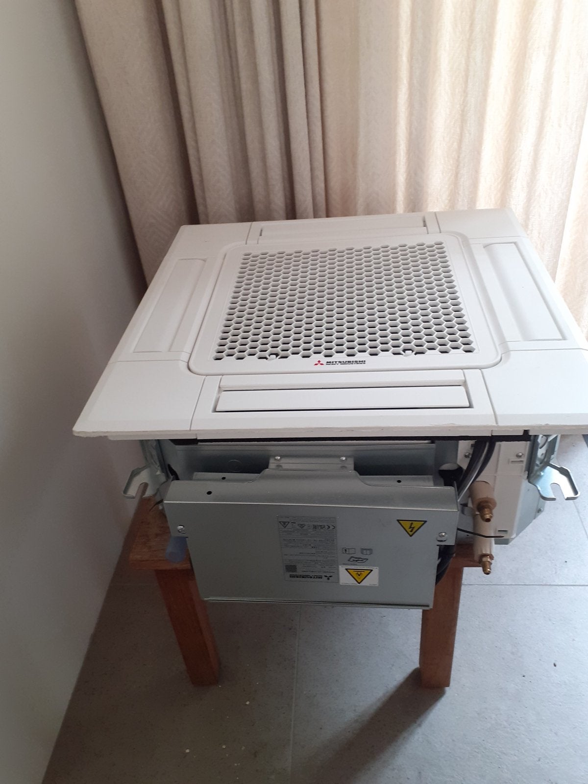 Mitsubishi binnenunit airco/verwarming, Witgoed en Apparatuur, Airco's, Ophalen, Zo goed als nieuw