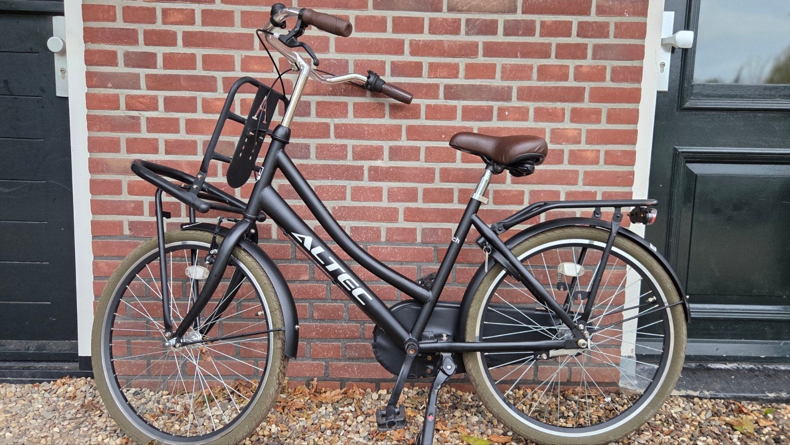 Altec Dutch Transportfiets - 24 inch zwart, Ophalen, Gebruikt, Overige merken, Versnellingen