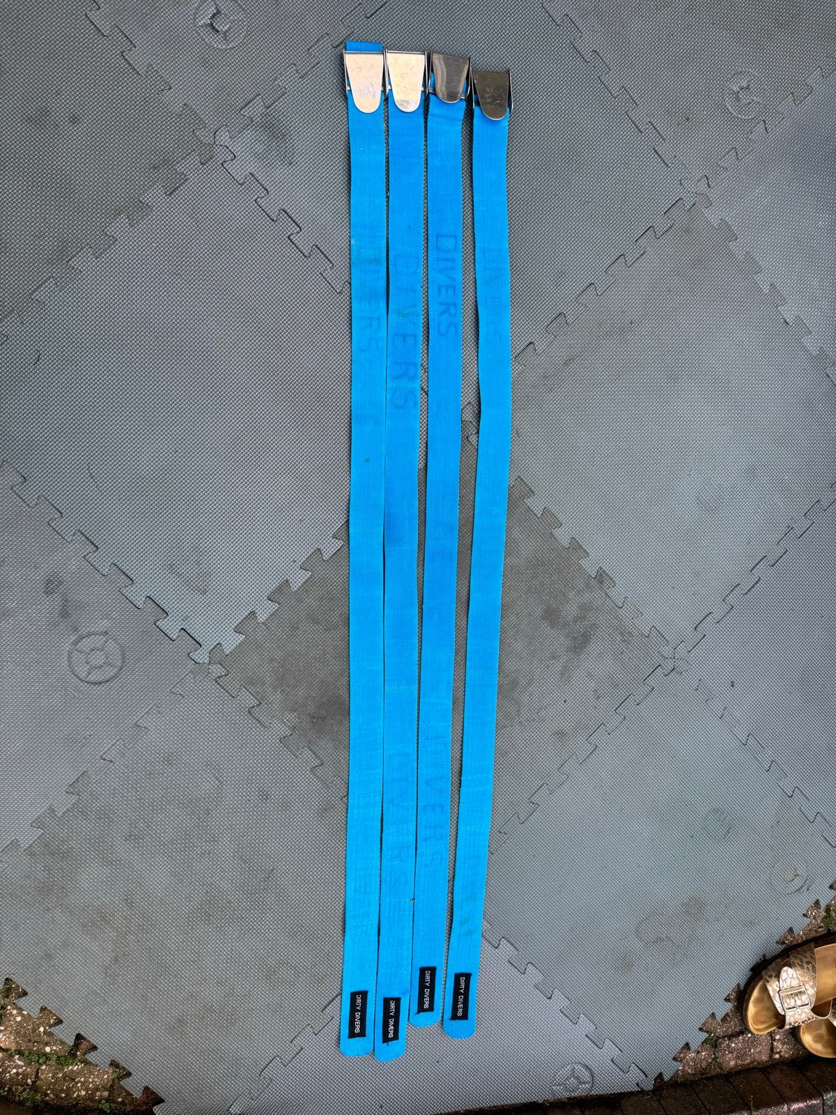 Loodgordel Dirty Divers, ca. 140 cm lang, inclusief sluiting, Watersport en Boten, Duiken, Ophalen, Gebruikt, Lood of Loodgordel