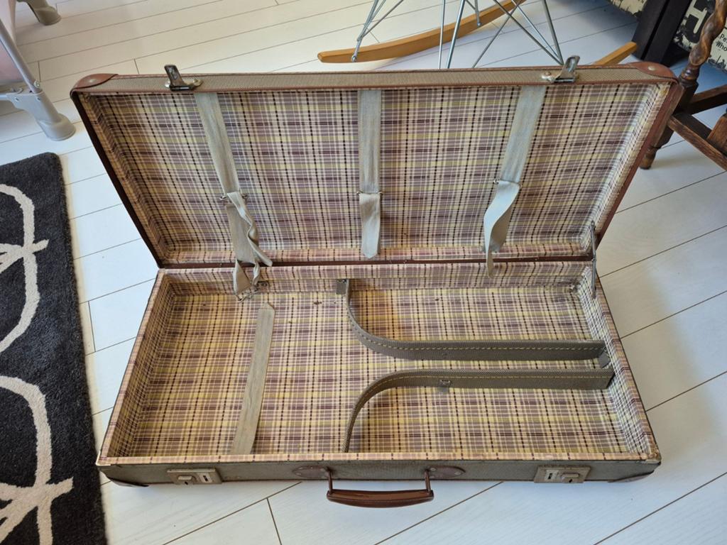 Antiek tennis koffer., Sport en Fitness, Tennis, Ophalen, Overige merken, L00