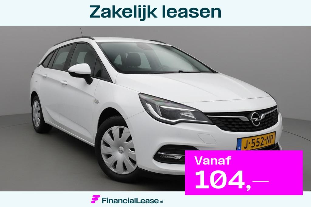 Opel Astra Sports Tourer Navi|Airco|Cruise|Dealer onder.|BTW, Voorwielaandrijving, Stof, Gebruikt, Euro 6