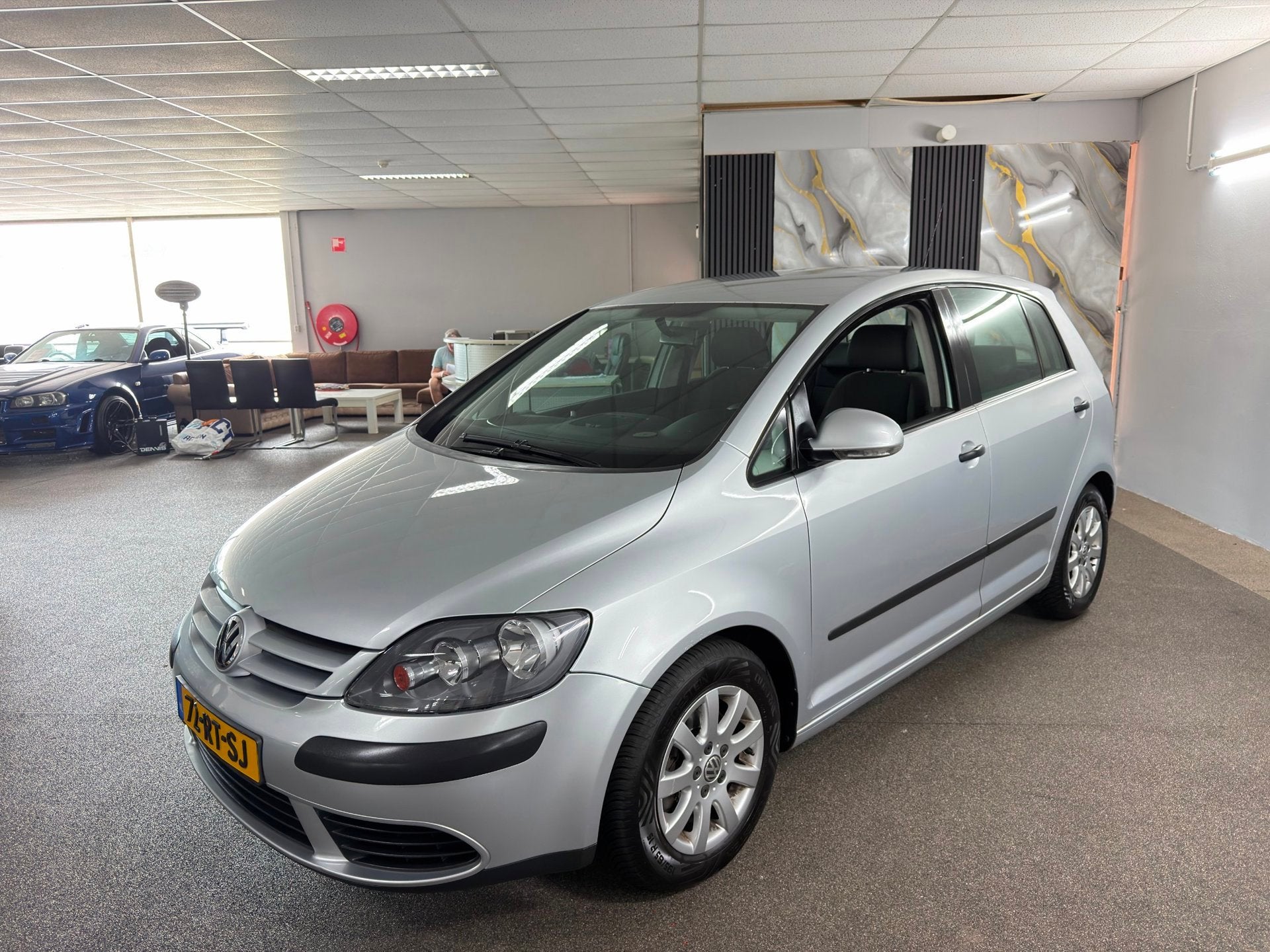 Volkswagen Golf Plus 1.6 FSI Comfortline Automaat,Clima,Crui, Stof, Gebruikt, Zwart, 4 cilinders