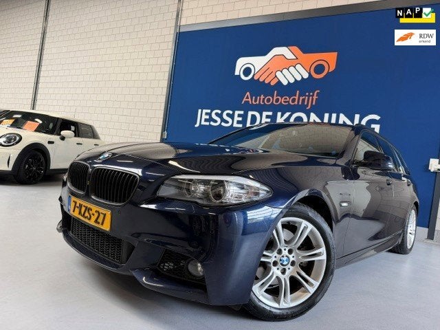 BMW 5-serie Touring 520i M-sportautomaat,digitaal dashboard., Auto's, Automaat, Euro 5, Achterwielaandrijving, Gebruikt