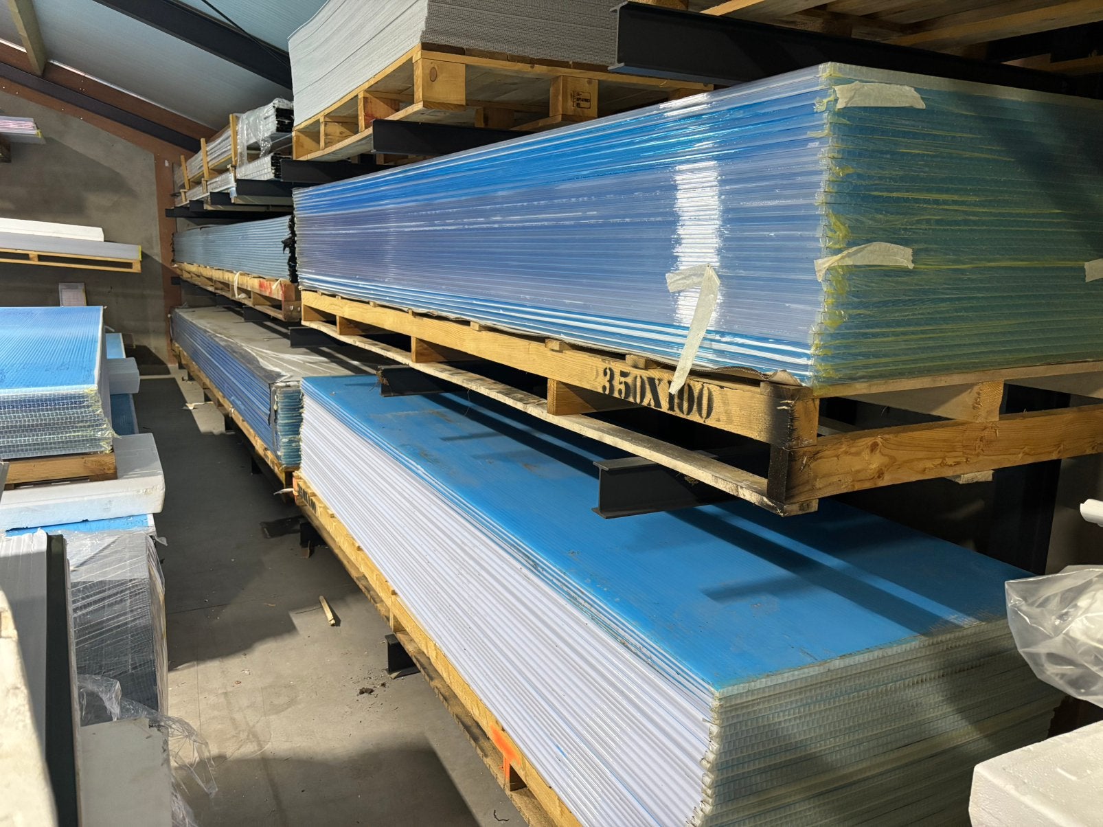 Polycarbonaat platen 16mm dik, Ophalen, Nieuw, Veranda