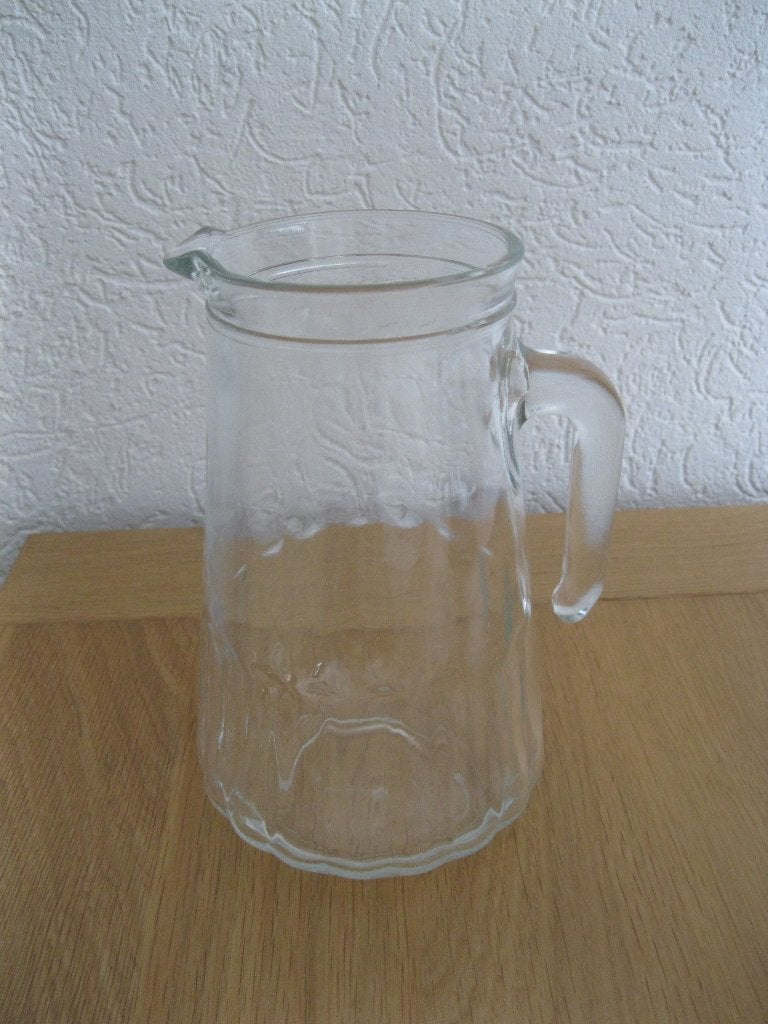 Sapkan glas vintage hoogte 20,5 cm, Ophalen of Verzenden, Nieuw, Glas