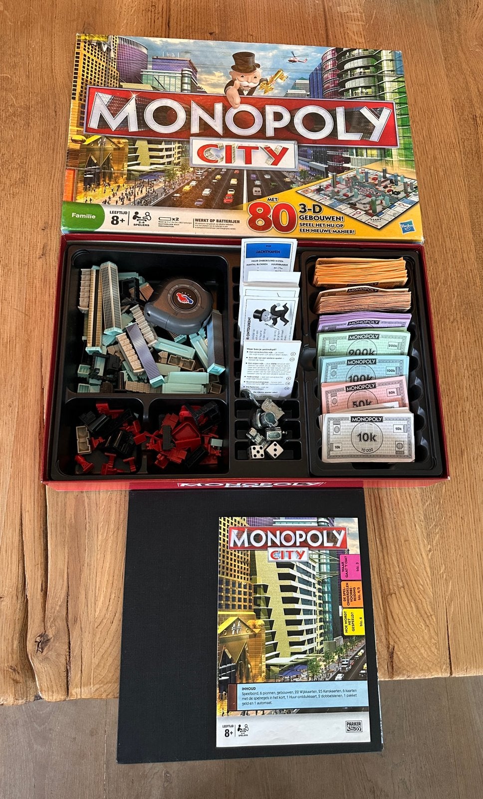 ZGAN Monopoly City, Hobby en Vrije tijd, Gezelschapsspellen | Bordspellen, Vijf spelers of meer, Ophalen of Verzenden, Zo goed als nieuw