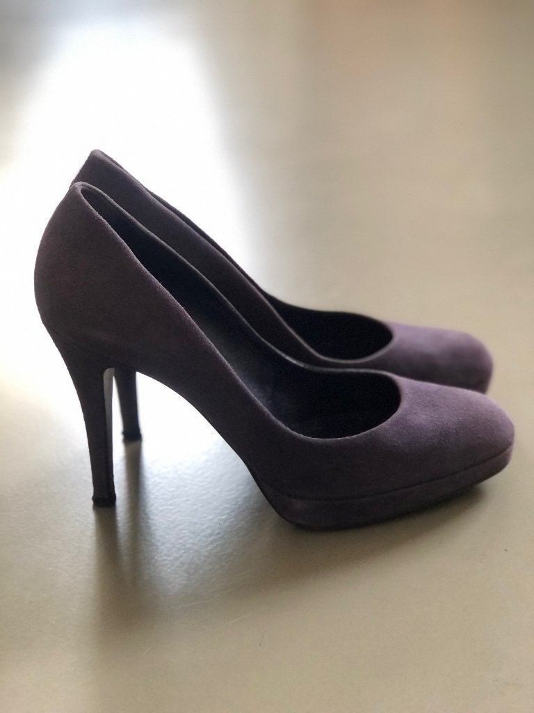 Martina Novelli paarss suede stijlvolle pumps 38,5, Pumps, Overige kleuren, Ophalen of Verzenden, Zo goed als nieuw