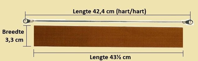 Nwe warmtedraad of sealdraad voor handsealer 42,4 cm. € 7,95, Ophalen of Verzenden