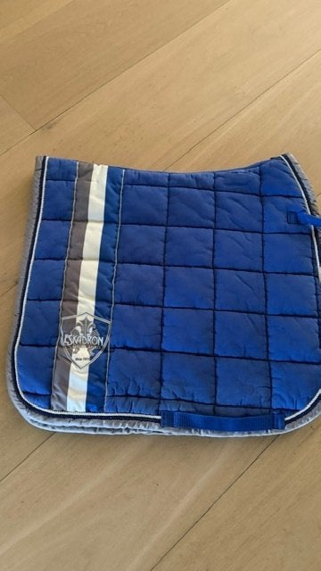 Eskadron blauw dressuur dekje maat Full, Full (L), Gebruikt, Dressuurdekje, Ophalen of Verzenden