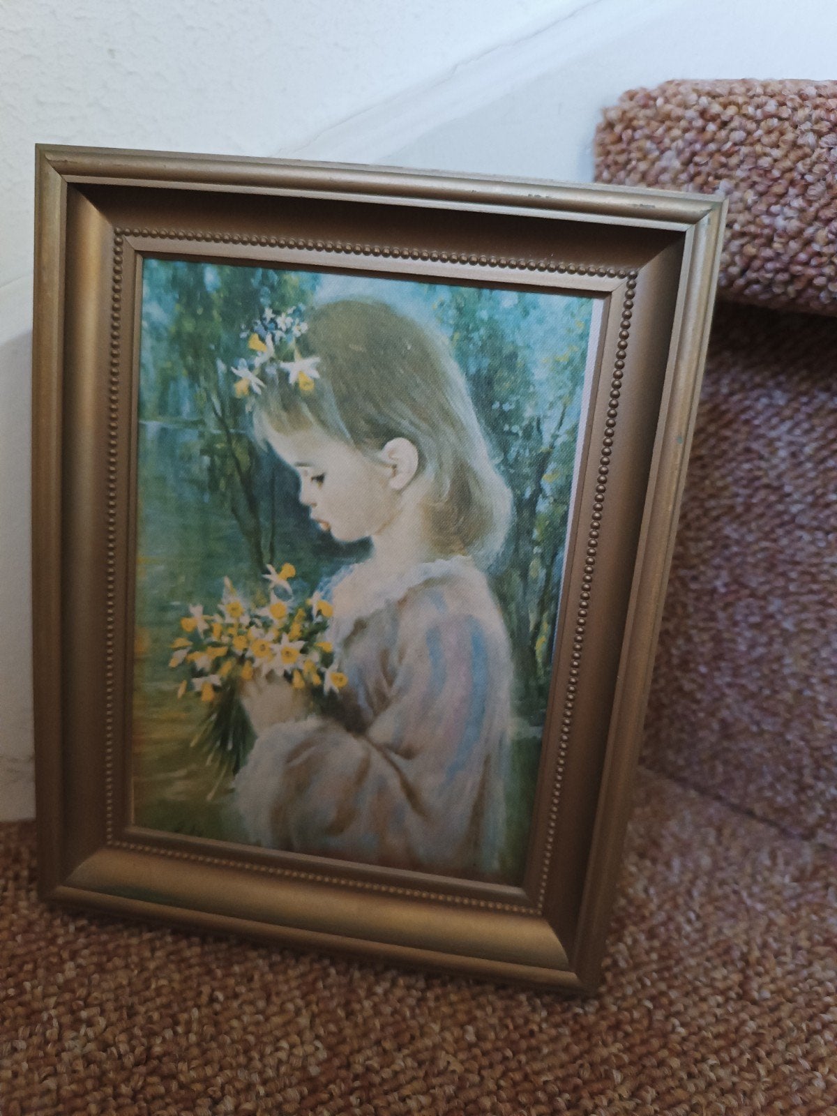 Prentje ingelijst, Antiek en Kunst, Curiosa en Brocante, Ophalen of Verzenden