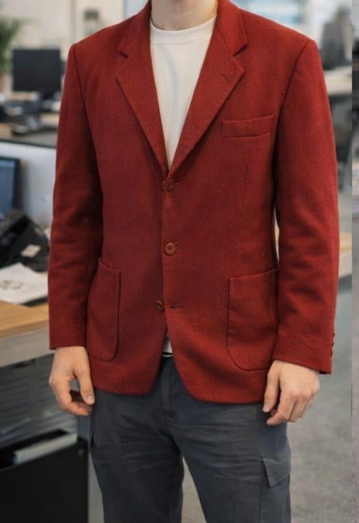 Rood colbert van New Fast, Ophalen of Verzenden