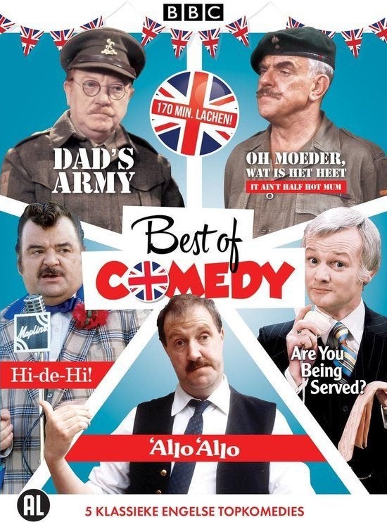 DVD Best of Comedy 5 stuks Nieuw             2, Alle leeftijden, Ophalen of Verzenden, Nieuw in verpakking