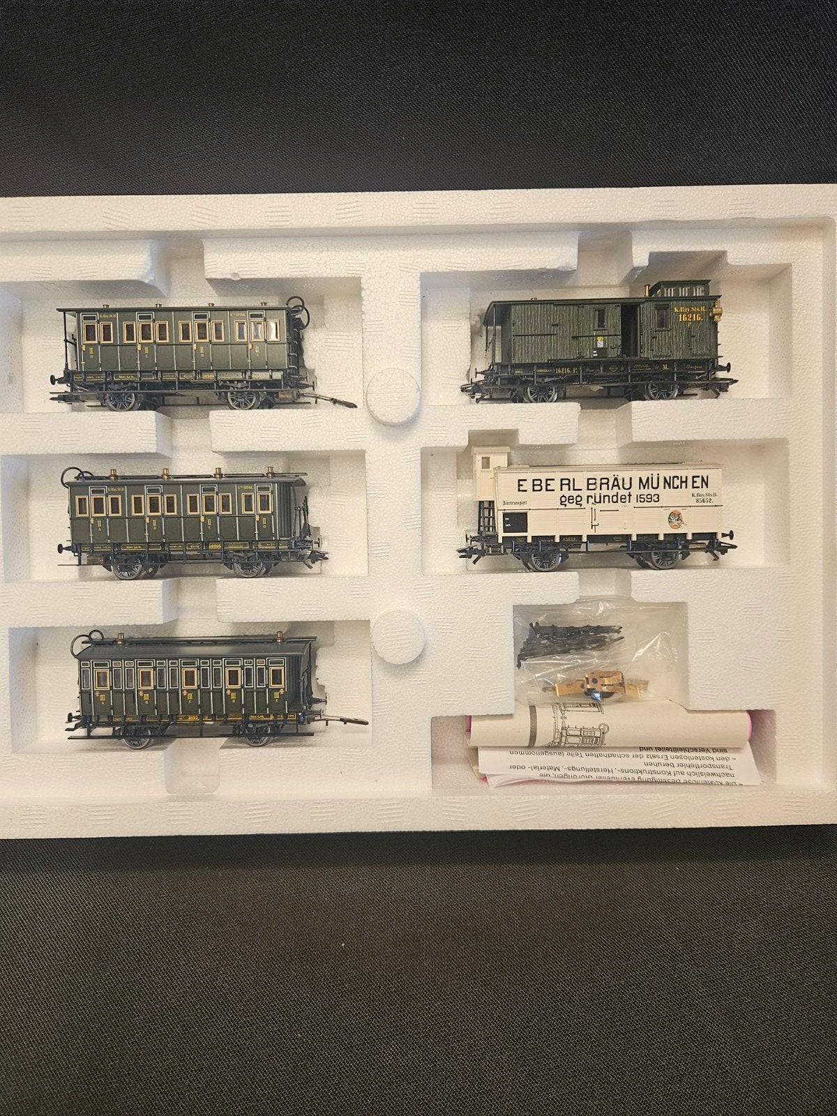 Märklin H0 43982 Bayerischer Personenzug omstreeks 1880, Z, Z, Gelijkstroom of Wisselstroom, Wagon