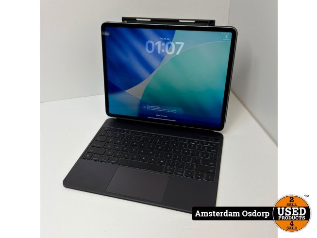 Apple iPad Air 13 M3 128GB Wifi 100% +typecover | Nieuwstaat