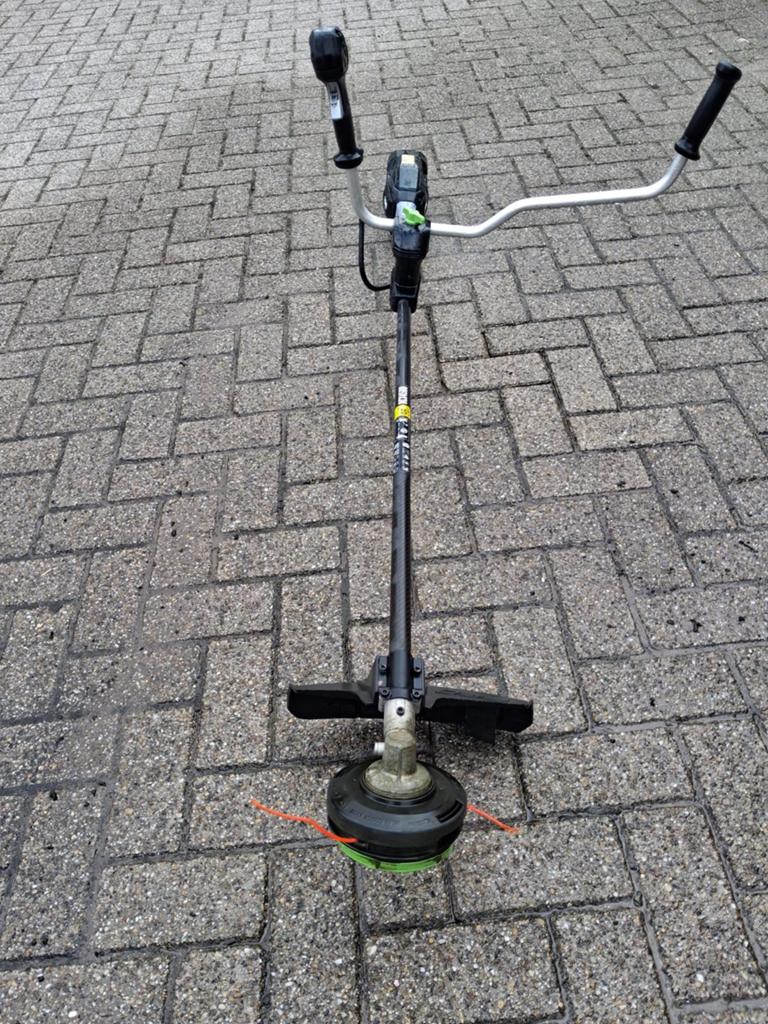 EGO accu bosmaaier, Tuin en Terras, Grastrimmers, Ophalen, Accu