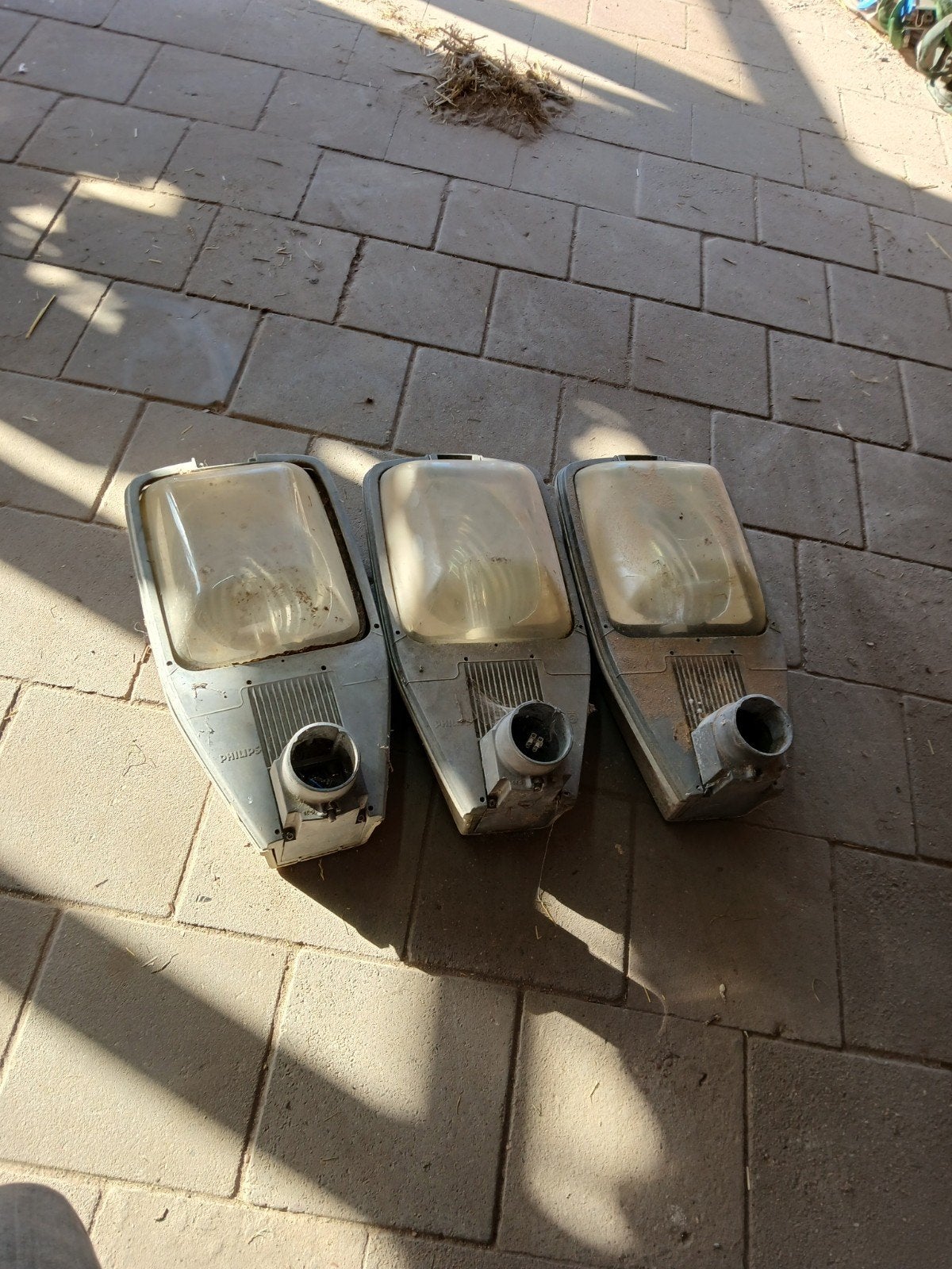 3x Philips rijbak/straatlantaarn lampen, Ophalen, Gebruikt