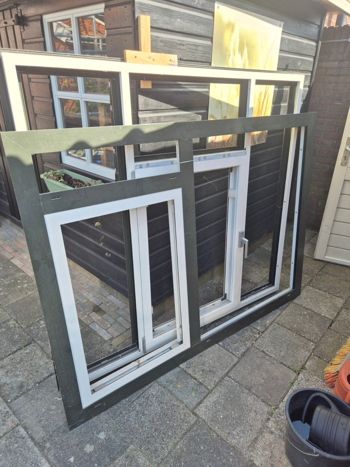 nieuwe alluminium raamkozijnen., Ophalen, Nieuw, Aluminium, Raamkozijn