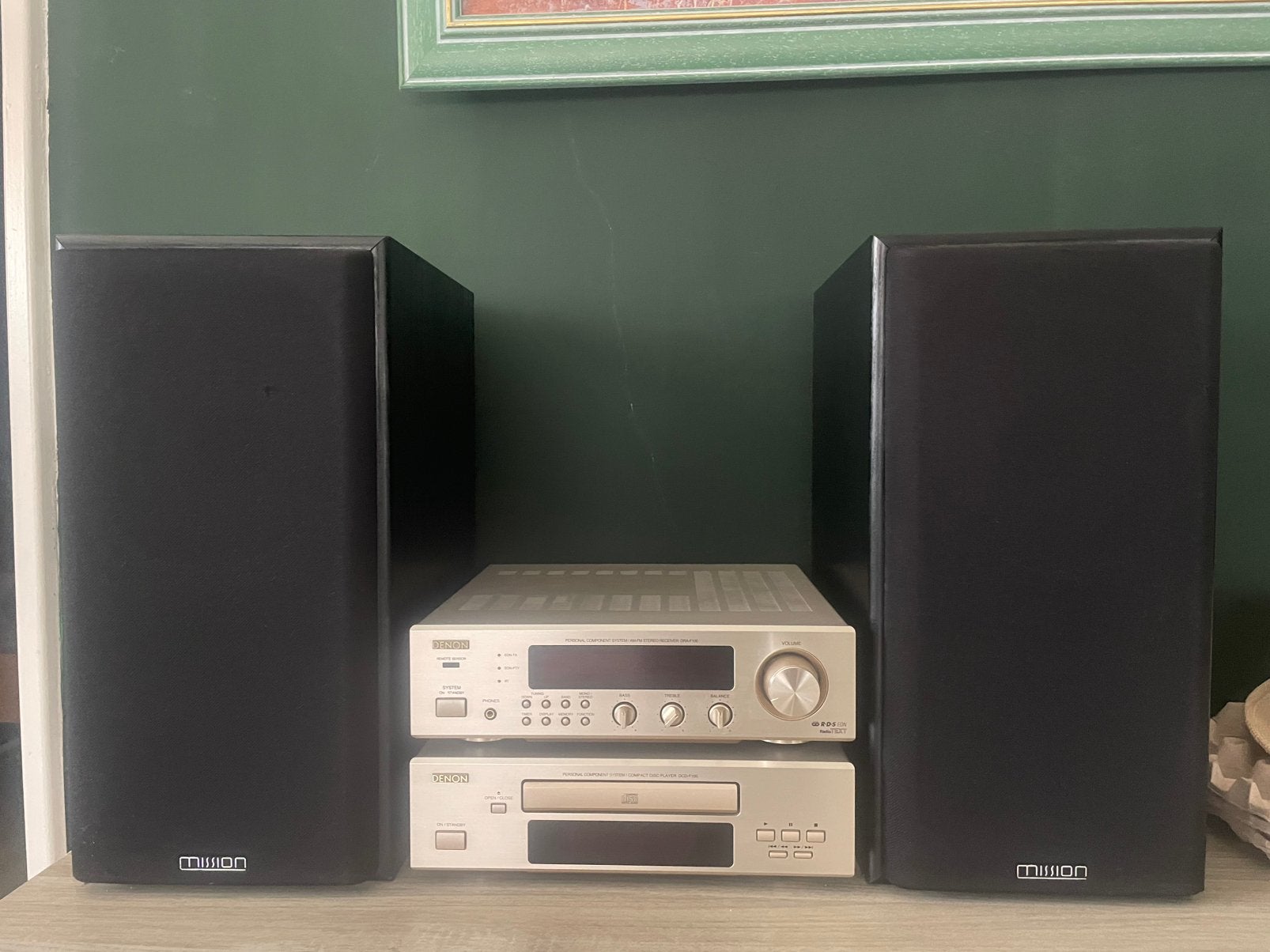 Mission 732 Boekenplank Speakers - Made in England, Overige merken, Gebruikt, Ophalen of Verzenden, 60 tot 120 watt