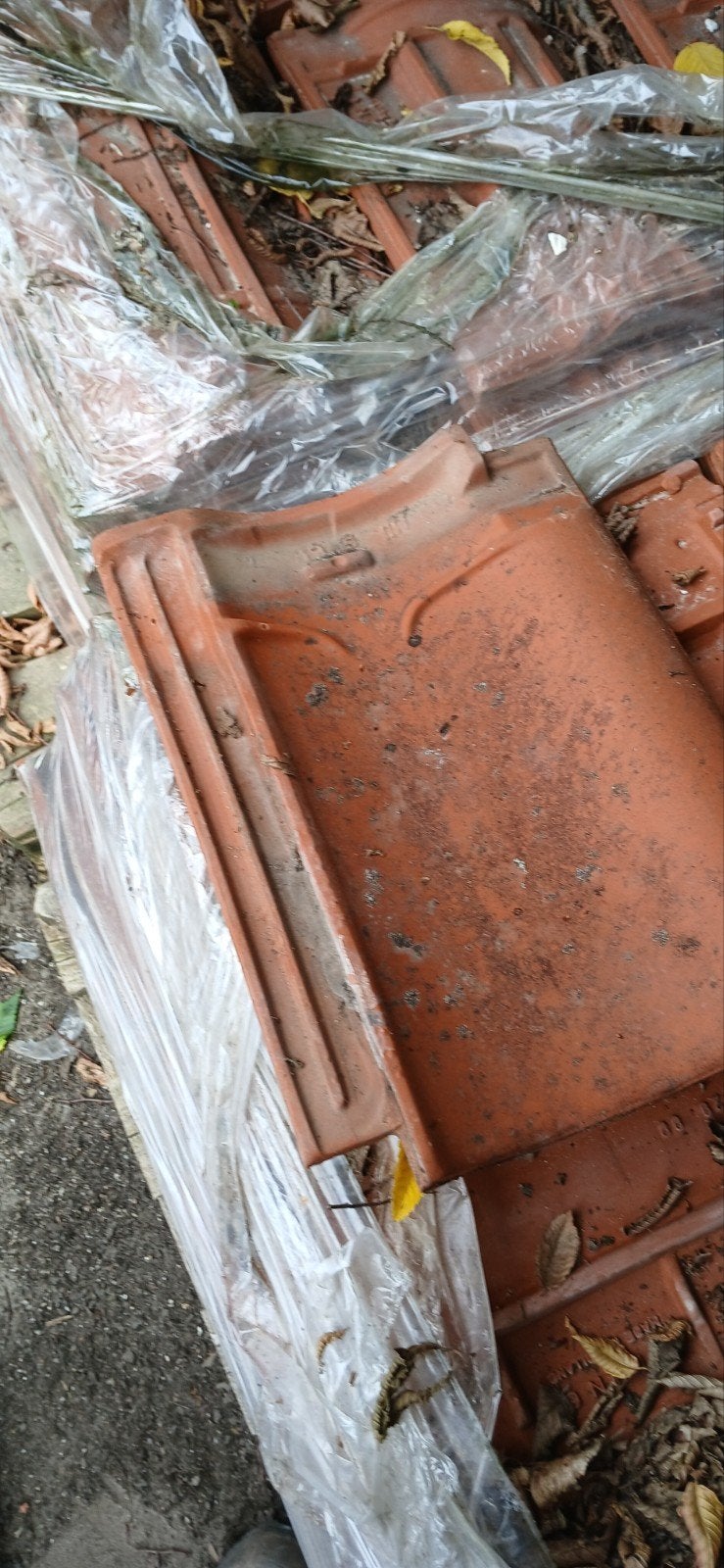 dakpannen ovh 350 st ong., Ophalen, Gebruikt, Steen of Klei, 15 m² of meer