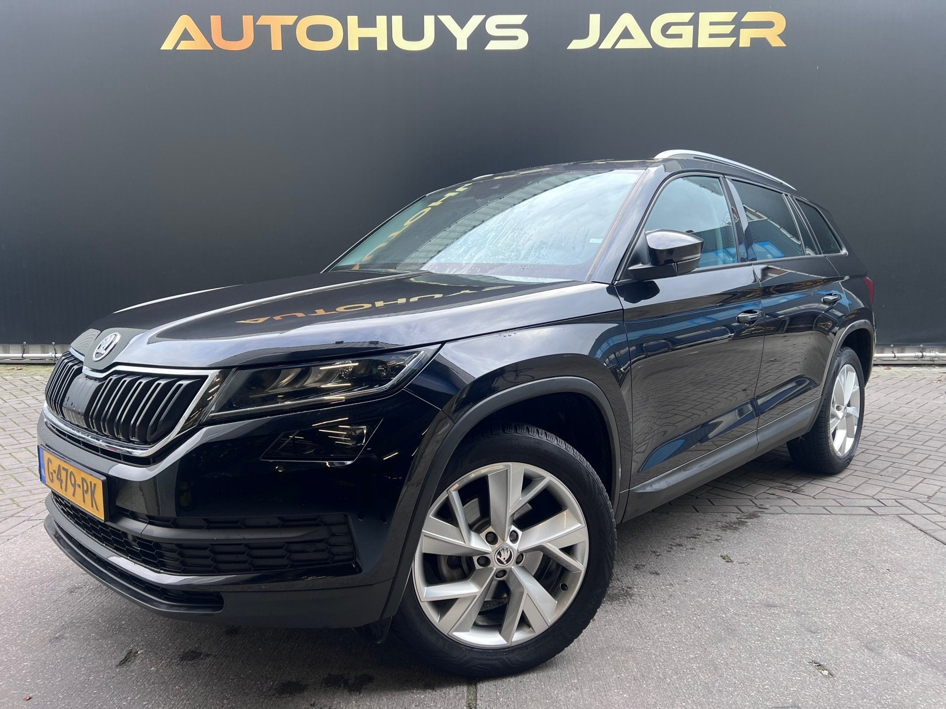 Skoda Kodiaq 1.5 TSI Limited Business Edition 7p.- Trekhaak, Auto's, 4 cilinders, 150 pk, 7 stoelen, Zwart