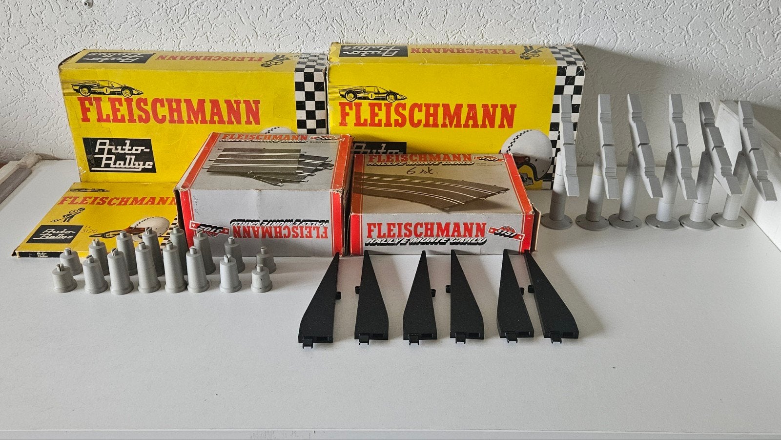 Fleishmann baandelen .kombochtsteunen. enz, Racebaan, Fleischmann, Zelf te bouwen, Ophalen of Verzenden