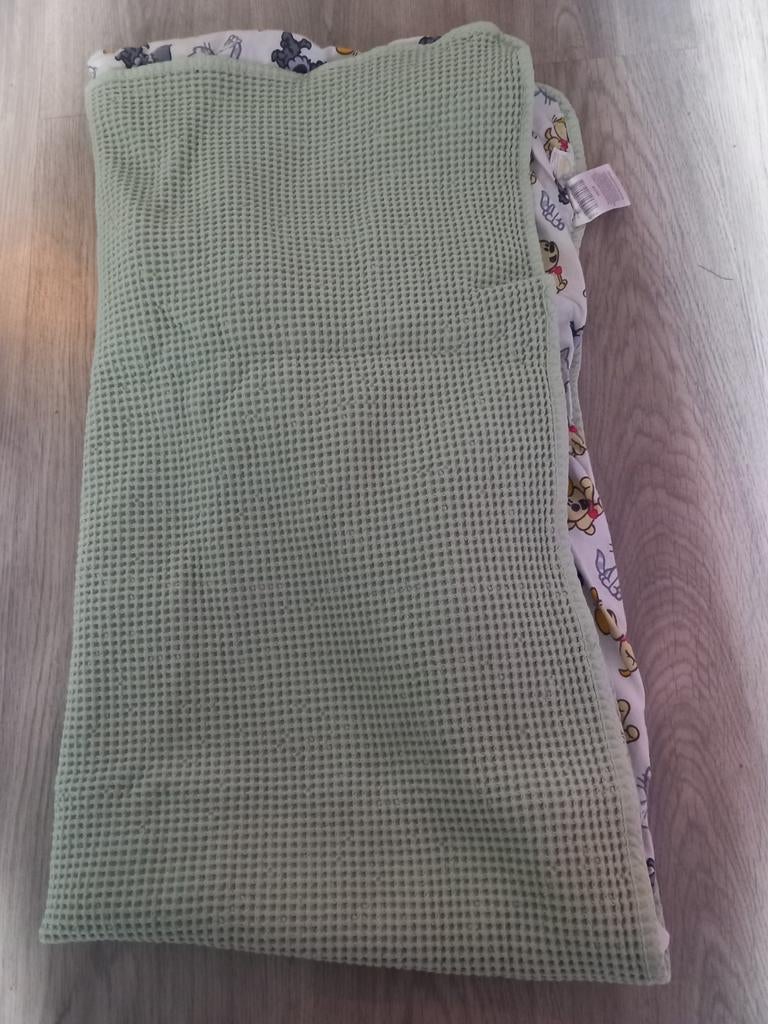 Ledikant deken woezel en pip, Ophalen of Verzenden, 100 cm of meer, Deken