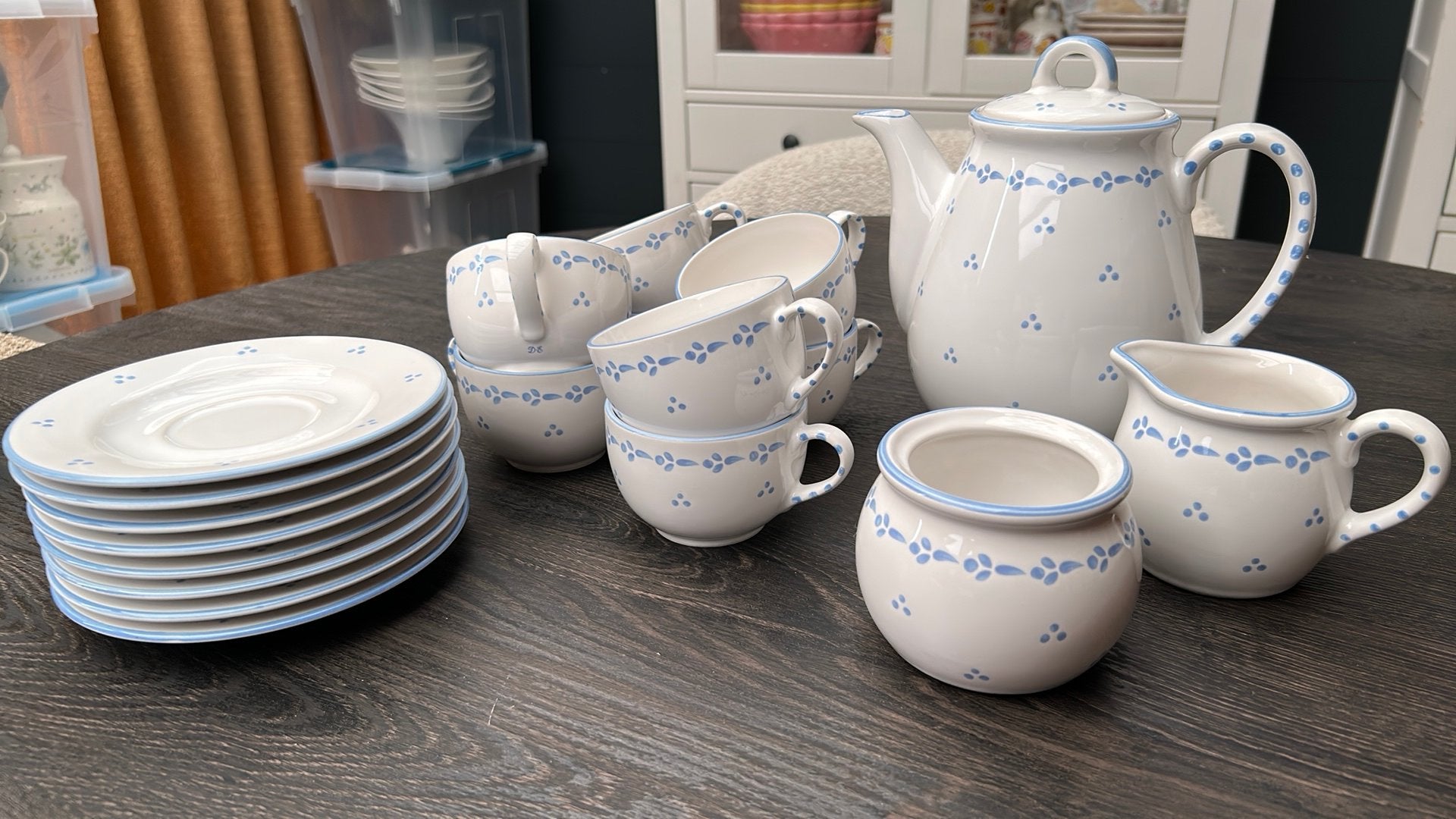 Lief Douwe Egberts koffie- theeserviesje, Overige typen, Nieuw, Ophalen of Verzenden, Overige stijlen