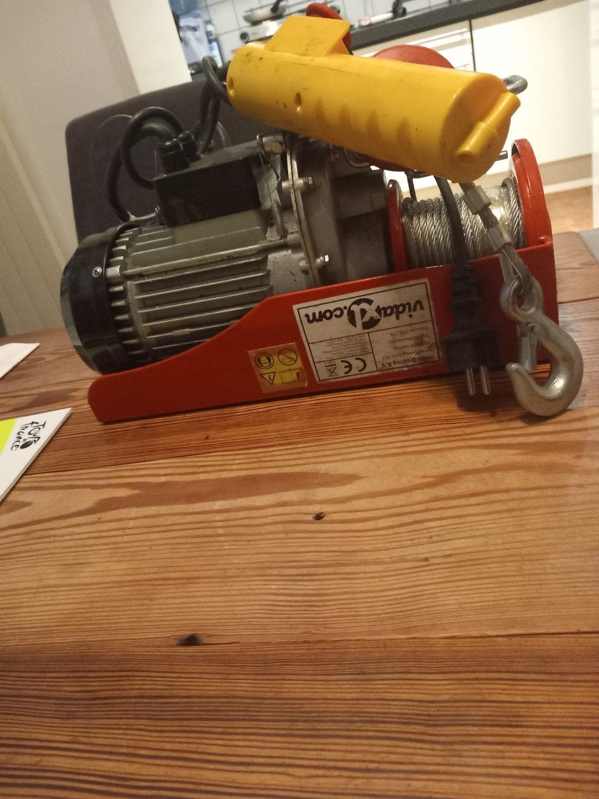 Nieuwe ongebruikte Elektrische Takel., Ophalen, Nieuw