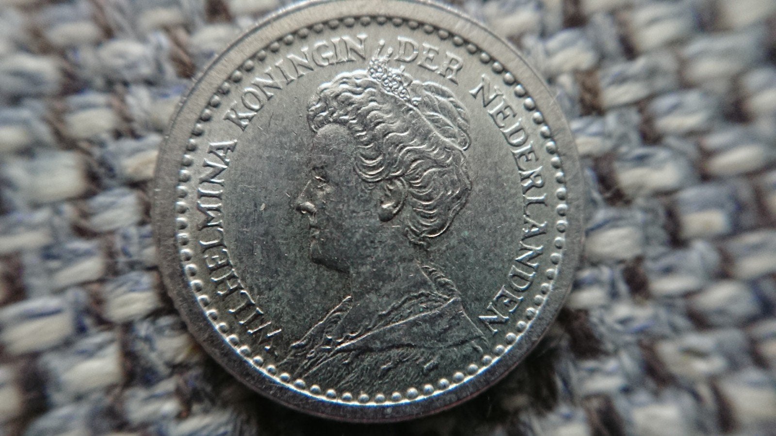 10 cent dubbeltje 1911 Wilhelmina topkwaliteit, Postzegels en Munten, Munten | Nederland, Ophalen of Verzenden, Koningin Wilhelmina