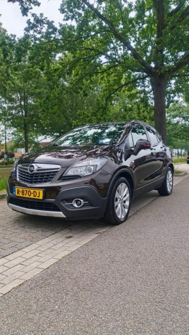 Opel Mokka 1.4 Turbo 16V 103KW Aut6 2015 Bruin, Auto's, Bruin, 14 km/l, 1364 cc, SUV of Terreinwagen