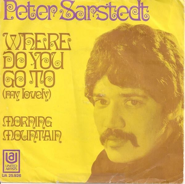 Folk Single (1989) Peter Sarstedt - Where Do You Go to My Lo, Gebruikt, 7 inch, Single, Ophalen of Verzenden
