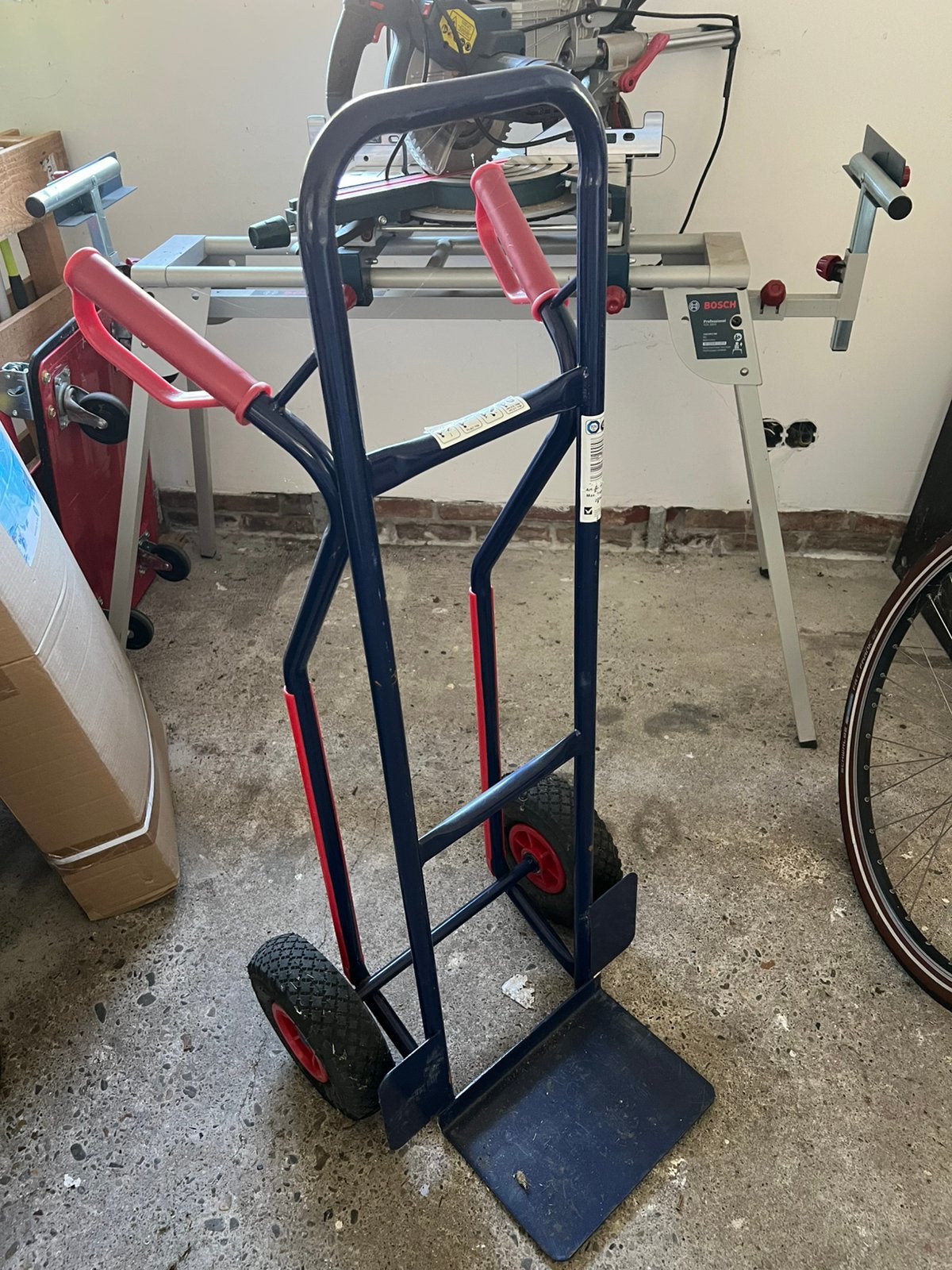 Steekwagen zgan, 60 tot 80 liter, Ophalen, Zo goed als nieuw, Steekwagen