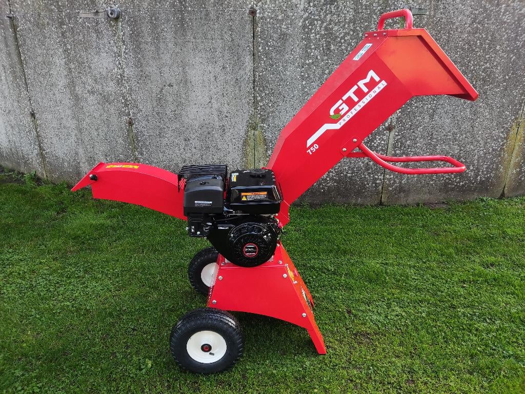 Nieuwe GTM houtversnipperaars (type 750, 6,5 pk, max 7,0 cm), Tuin en Terras, Hakselaars, Benzine, GTM, GTM, GTM