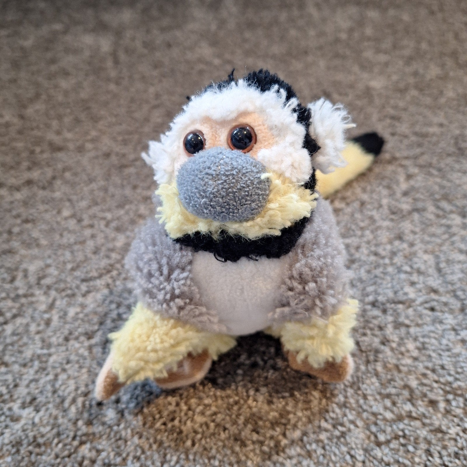 Klein aapje Apenheul knuffel, Gebruikt, Ophalen of Verzenden, Wasbaar, Klein (minder dan 20 cm)