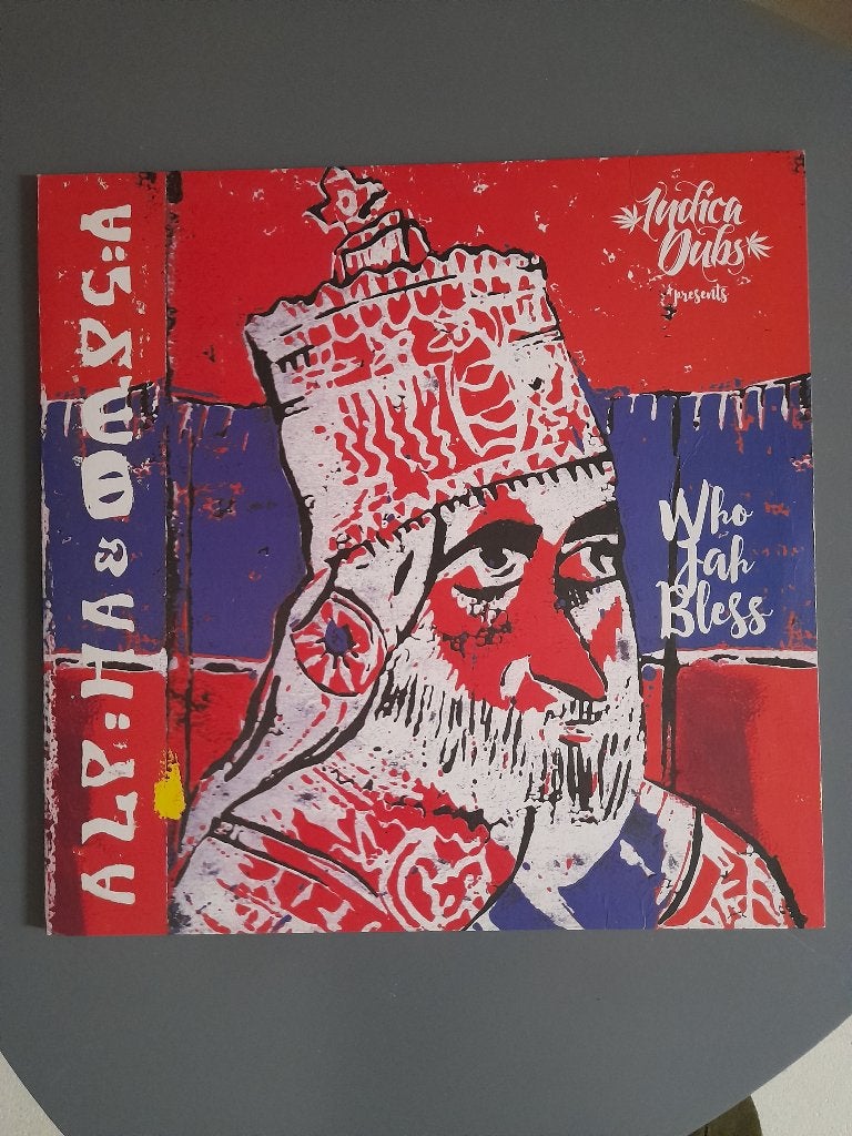 Dub LP Alpha & Omega meets Indica Dubs - Who Jah Bless, Muziek en Instrumenten, Ophalen of Verzenden, Zo goed als nieuw
