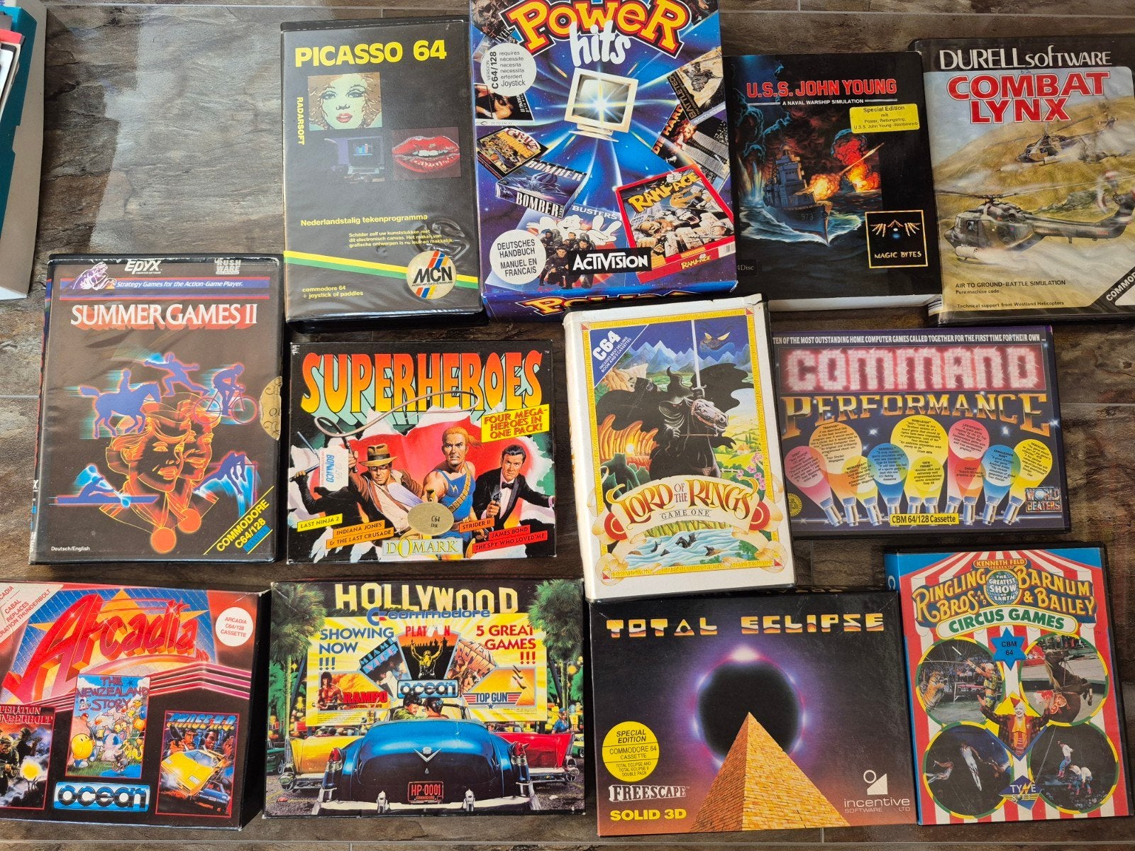 Vintage Commodore 64 Spellen Collectie - Diverse Genres, Gebruikt, Overige genres, 1 speler, Ophalen of Verzenden