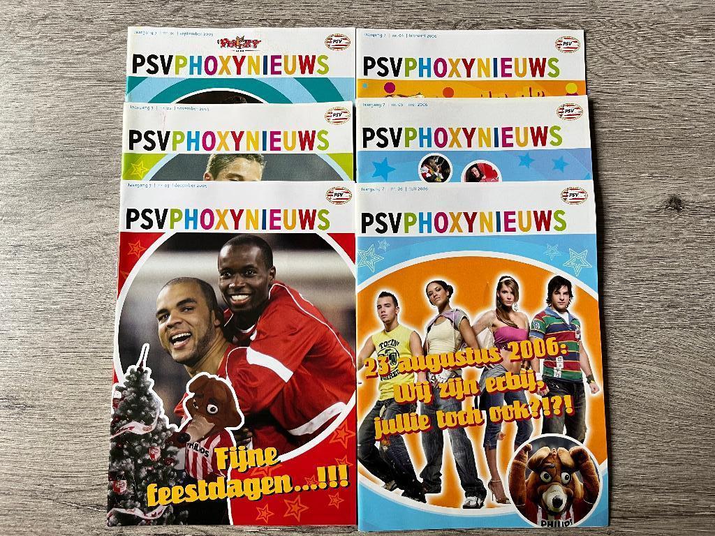 Jaargang 7 PSV Phoxy, Verzamelen, Ophalen of Verzenden, Gebruikt, PSV, Boek of Tijdschrift