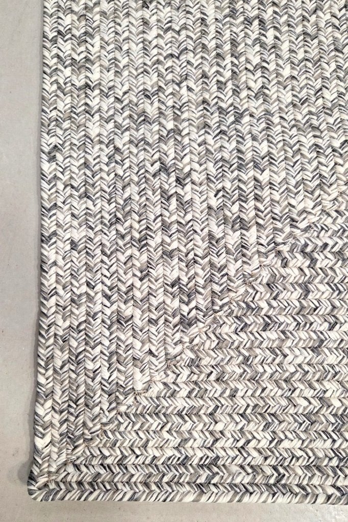 Mooie grijze loper vloerkleed buitenkleed Northrugs 80x200