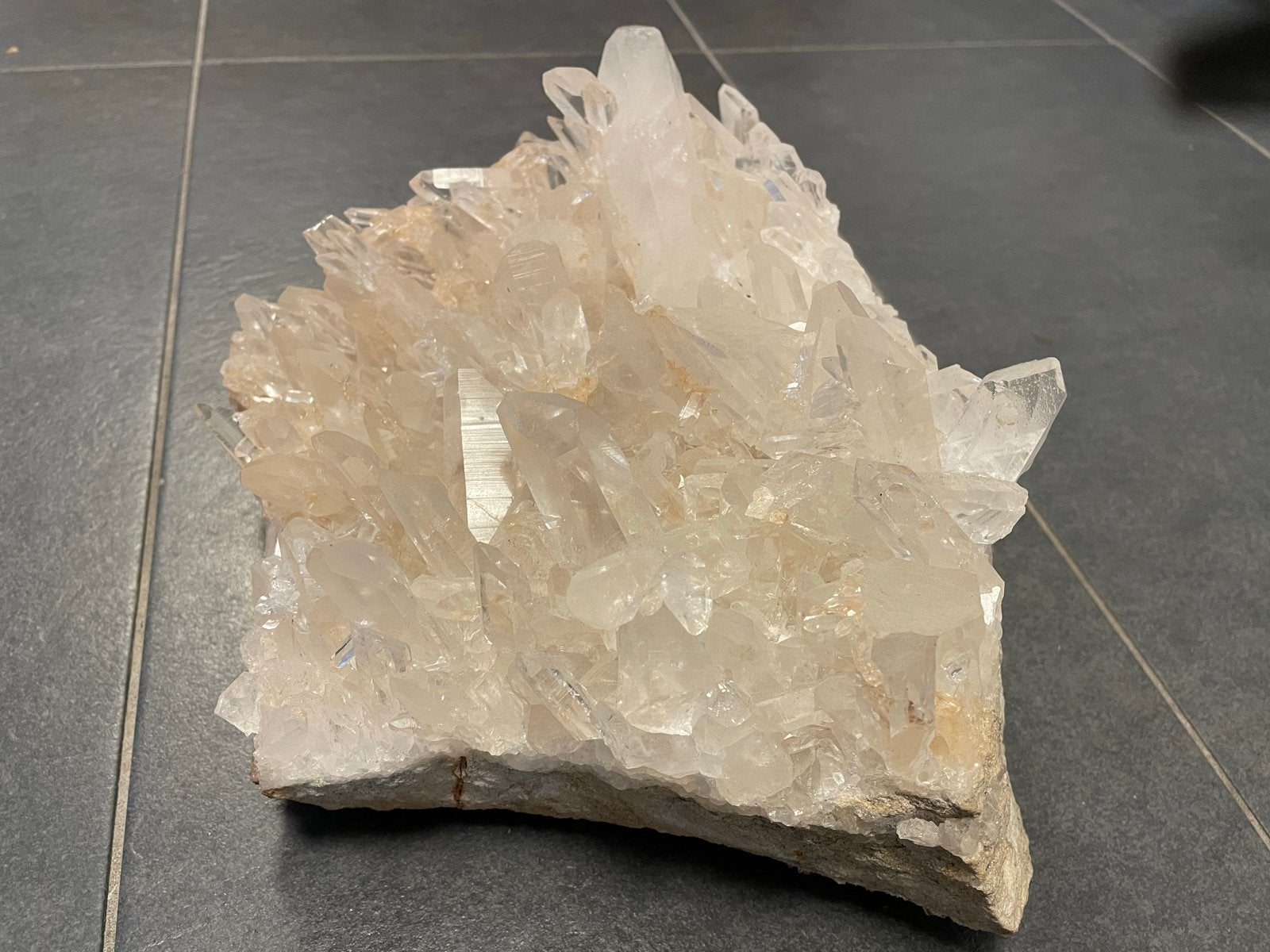 Prachtige Kwarts Kristal Cluster - Groot Mineraal Stuk, Ophalen, Mineraal
