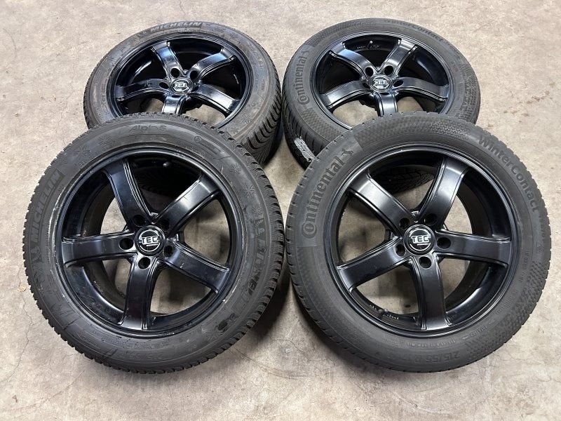 17 inch TEC velgen + winterbanden Q2 Passat T-roc Caddy