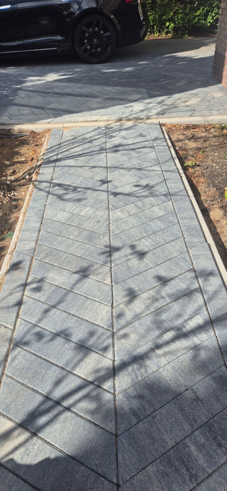 Betonnen klinkers Excluton Punto Romano grezzo, Ophalen, Gebruikt, Klinkers, Minder dan 5 m²