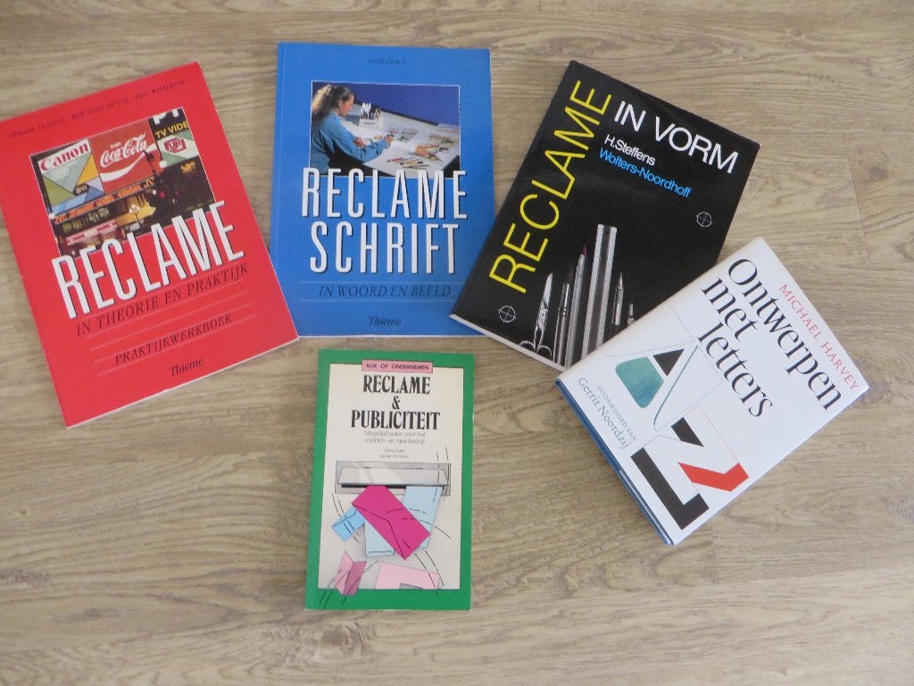 Reclame Theorie/Praktijk,Publiciteit,Ontwerpen,Marketing 5x, Diverse auteurs, Ophalen of Verzenden, Zo goed als nieuw, Economie en Marketing
